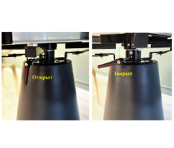 Стол обеденный раскладной круглый F328