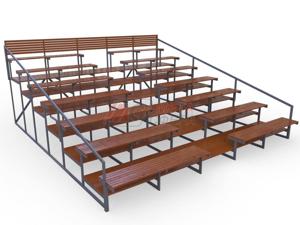 Трибуна Спортивная семиярусная