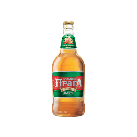 Пиво Прага Большая светлая 0,65 л