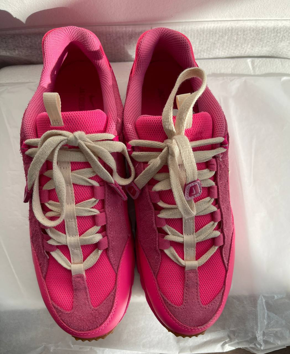 Кроссовки Jacquemus x Nike Air Humara Pink