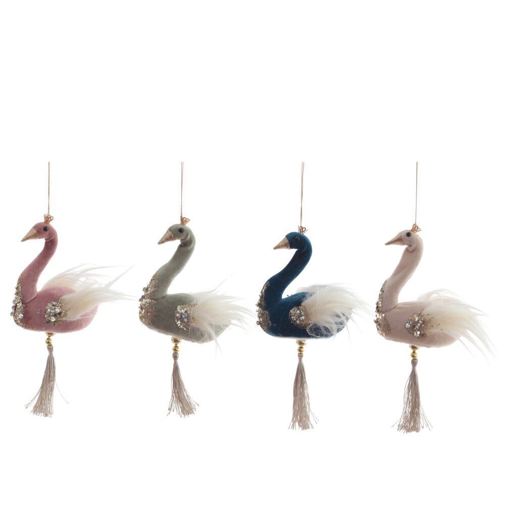 GAEM Украшение новогоднее "Лебедь", L10,5 W7 H23 см, 4в.