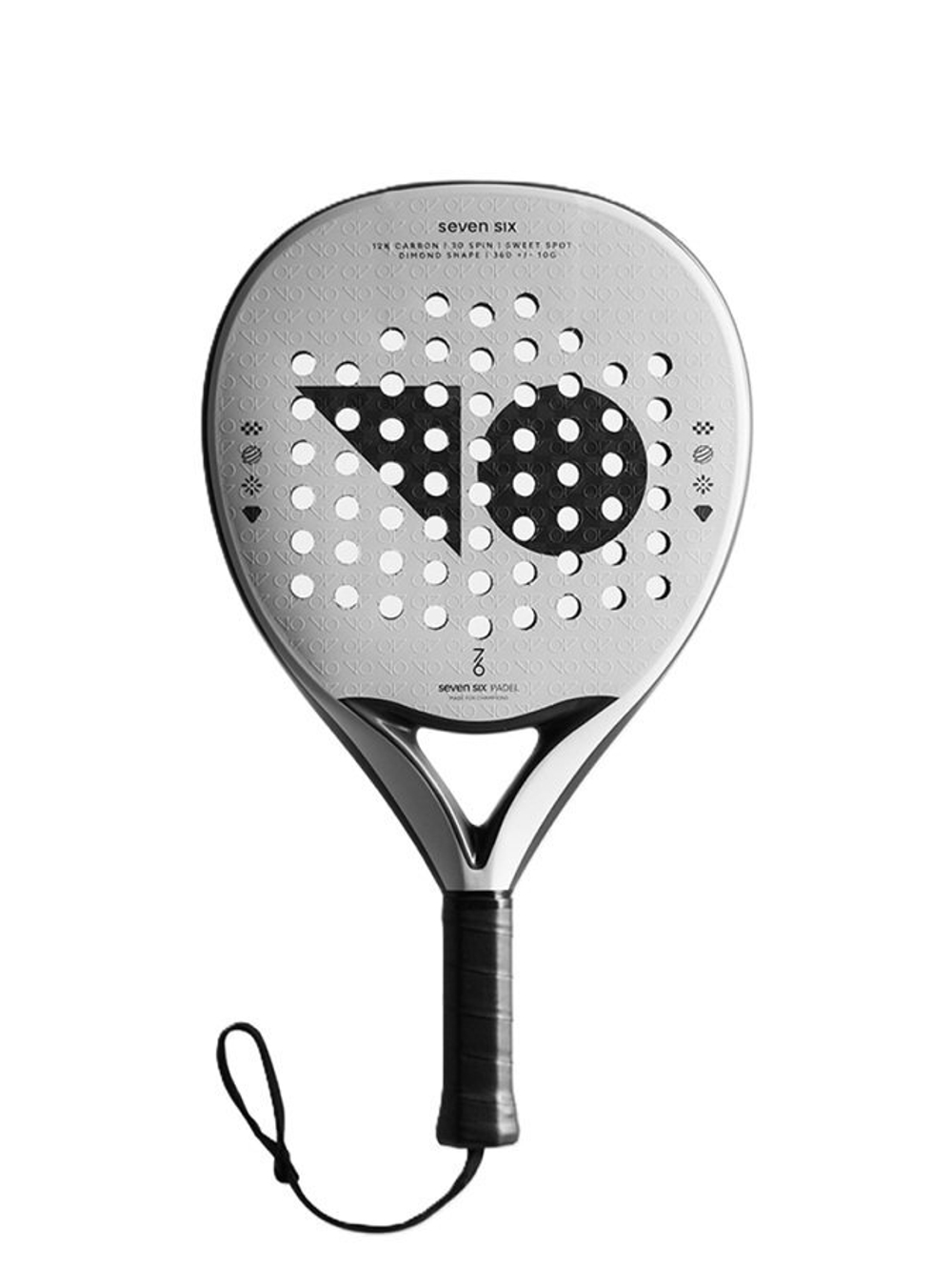 Ракетка для падел Любительская  SEVENSIX Slide Mist .