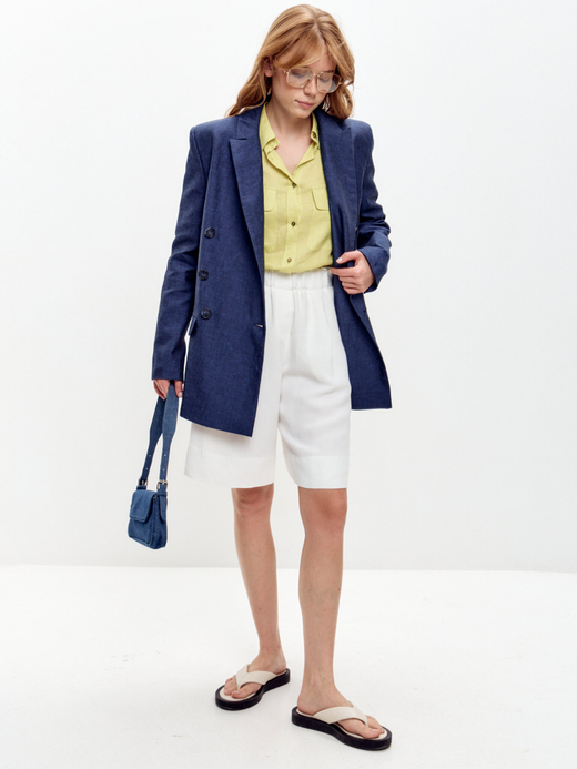 Льняные шорты