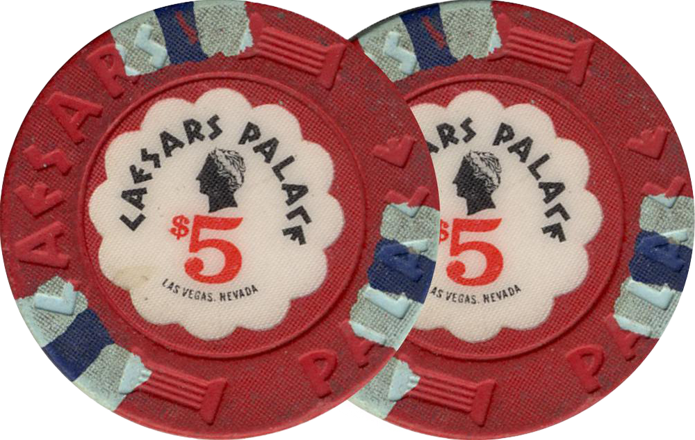 Caesars Palace Casino $5 Chip