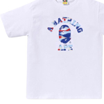 A Bathing Ape Bathing Ape Футболка Cotton Regular Summer 0zxtem038101q белый