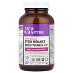 New Chapter, One Daily Every Woman's ™, мультивитамины 40+, 72 вегетарианские таблетки