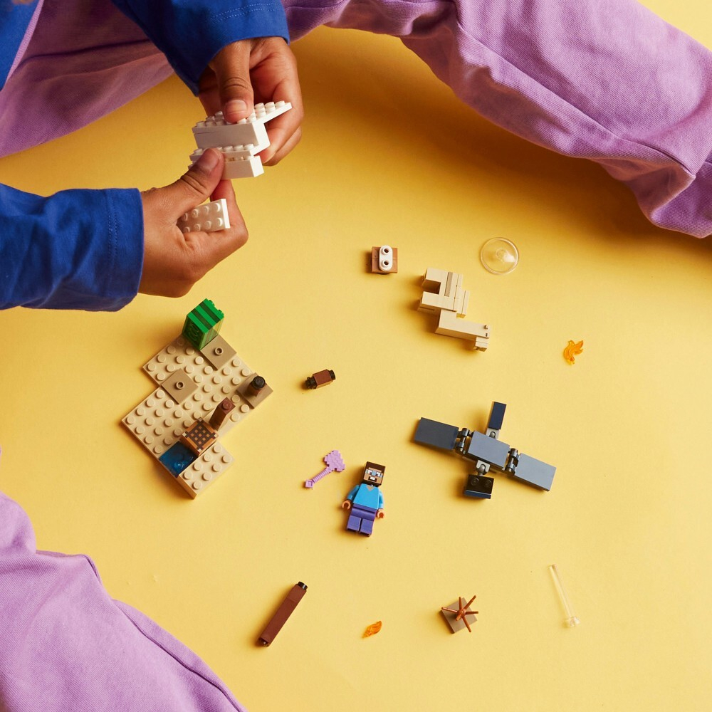 LEGO Minecraft — Экспедиция Стива в пустыню 21251 / артикул   21251  / GTIN 5702017583273