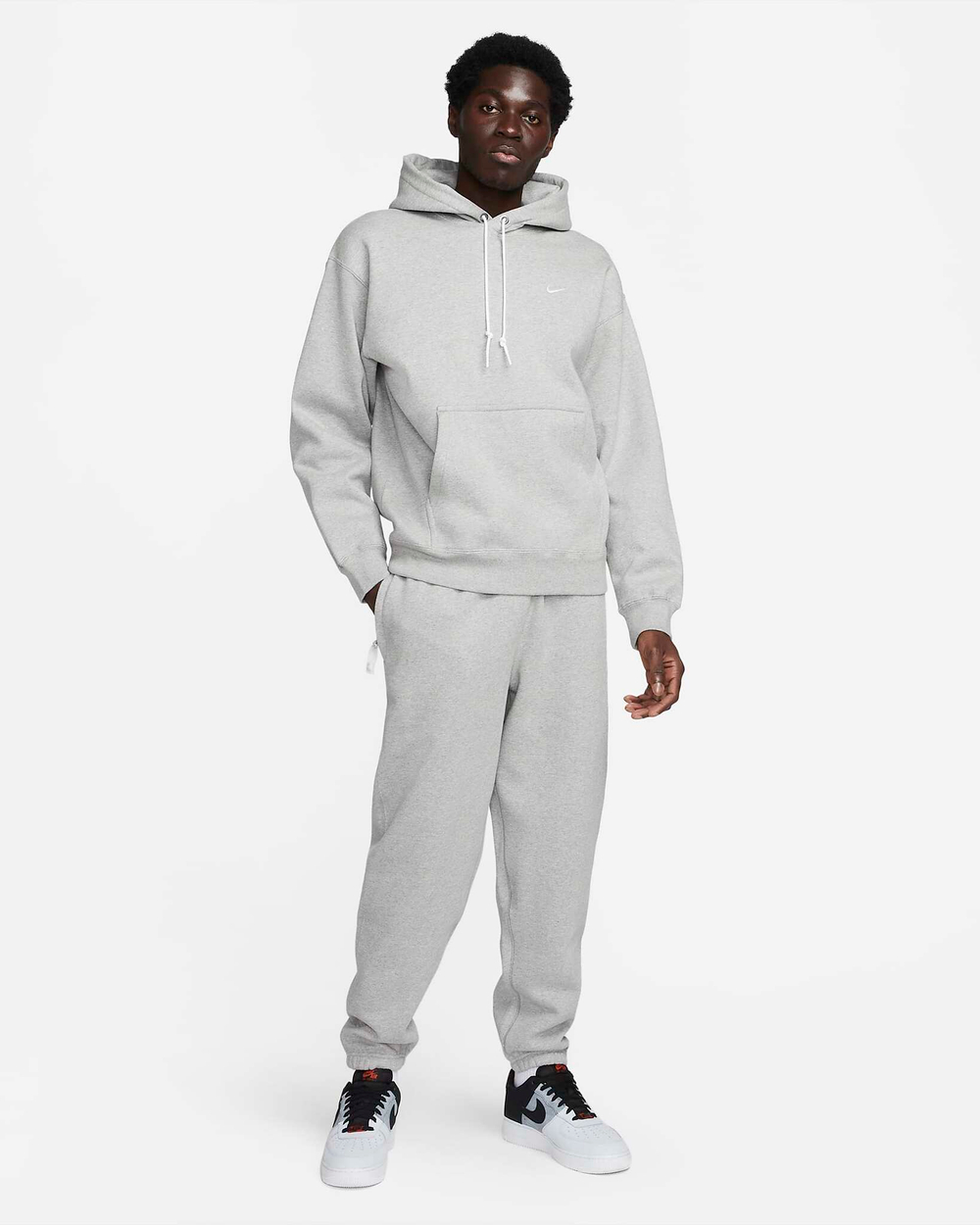 M NK SOLO SWSH FLC PO HOODIE