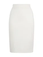 Юбка миди Lotus, Молочная