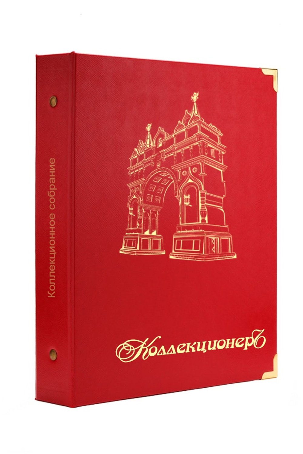 Обложка "Собрание коллекционных монет" (цвет красный)