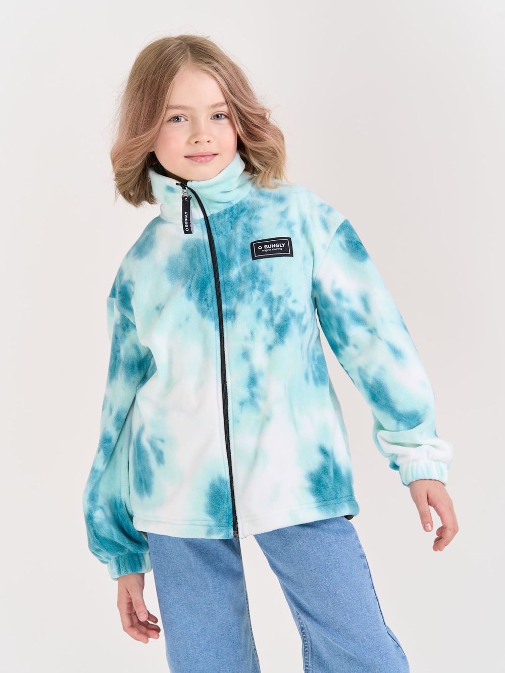 Олимпийка флисовая "ЛАГУНА" подростковая