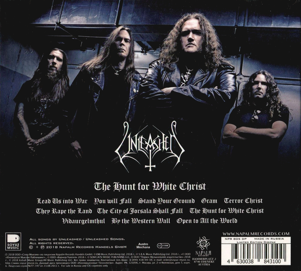 Unleashed / The Hunt For White Christ (RU)(CD)