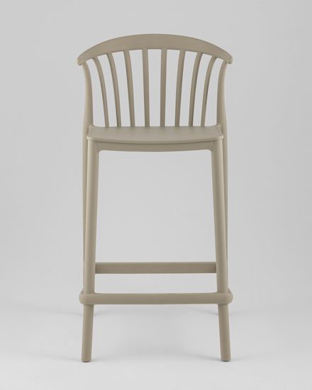 Стул полубарный Campo пластик зеленый