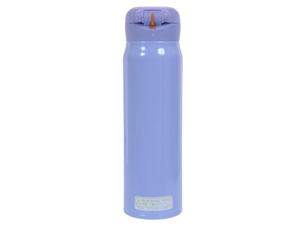 Термос для напитков (термокружка) THERMOS JNR-603 BLPL 0.6L, нержавеющая сталь, откидной механизм, сиреневый