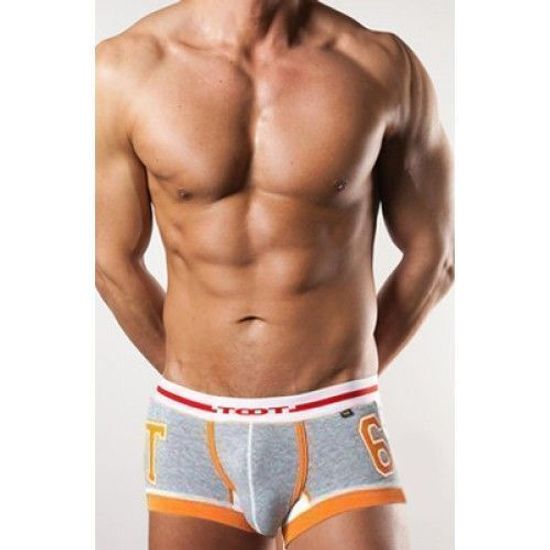 Мужские трусы хипсы TOOT Gran Pix Boxer Grey & Orange TT00004