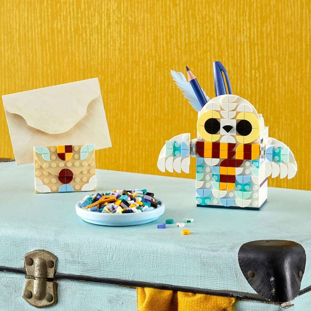 LEGO DOTS — Подставка для ручек в форме хедвиги 41809