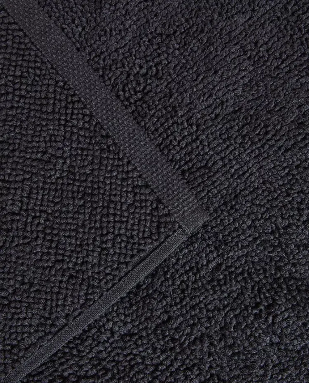 ZARA HOME НЕСКОЛЬЗЯЩИЙ КОВРИК ДЛЯ ВАННОЙ, ЧЕРНЫЙ