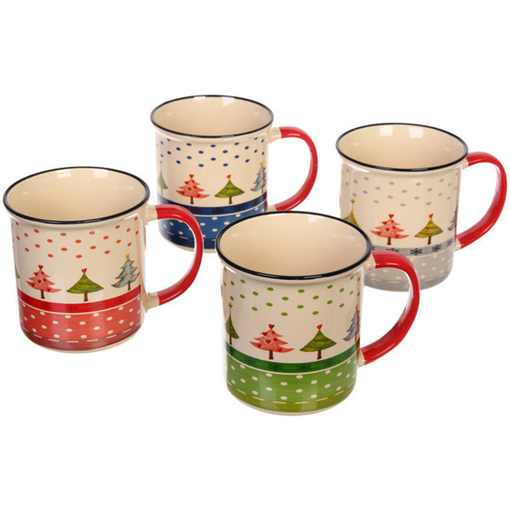 Кружка керамическая 420мл «Ёлочка нарядная»