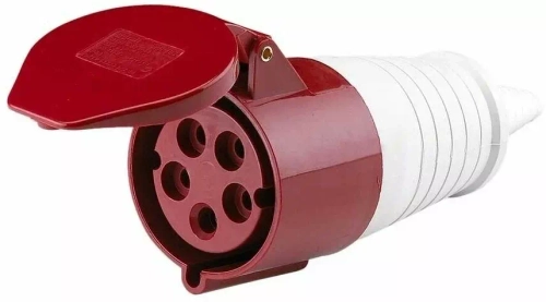 26014 Розетка переносная РП102-4-32 IP44 DEKraft