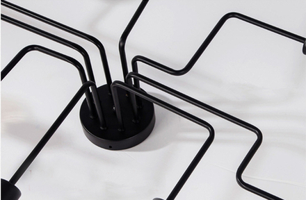 Ceiling design lamp Spider  (8 lampshades)