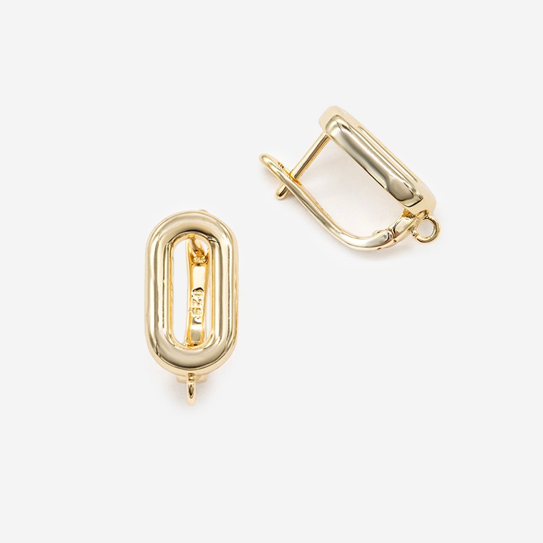 Швензы "Blast" 18,7*9мм, позолота