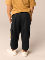 Брюки карго для мальчика Next E44-892, Черный