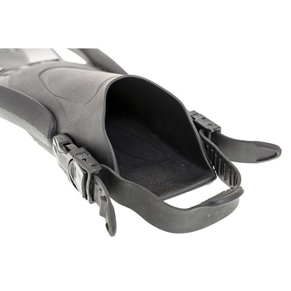 Ласты Marlin Cayman Black с открытой пяткой