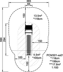 Горка, H=118См