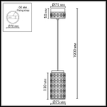 5452/5L ODL_EX Подвес LED 5W 3000K LULU L-VISION