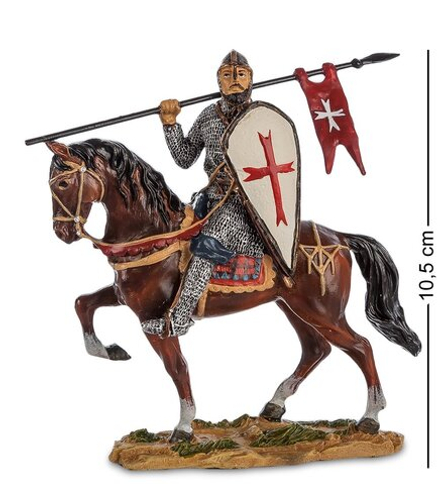 Veronese WS-818 Статуэтка «Конный рыцарь крестоносец»
