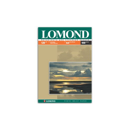 0102003 Lomond Бумага IJ А4 (мат) 120г/м2 (100 л)