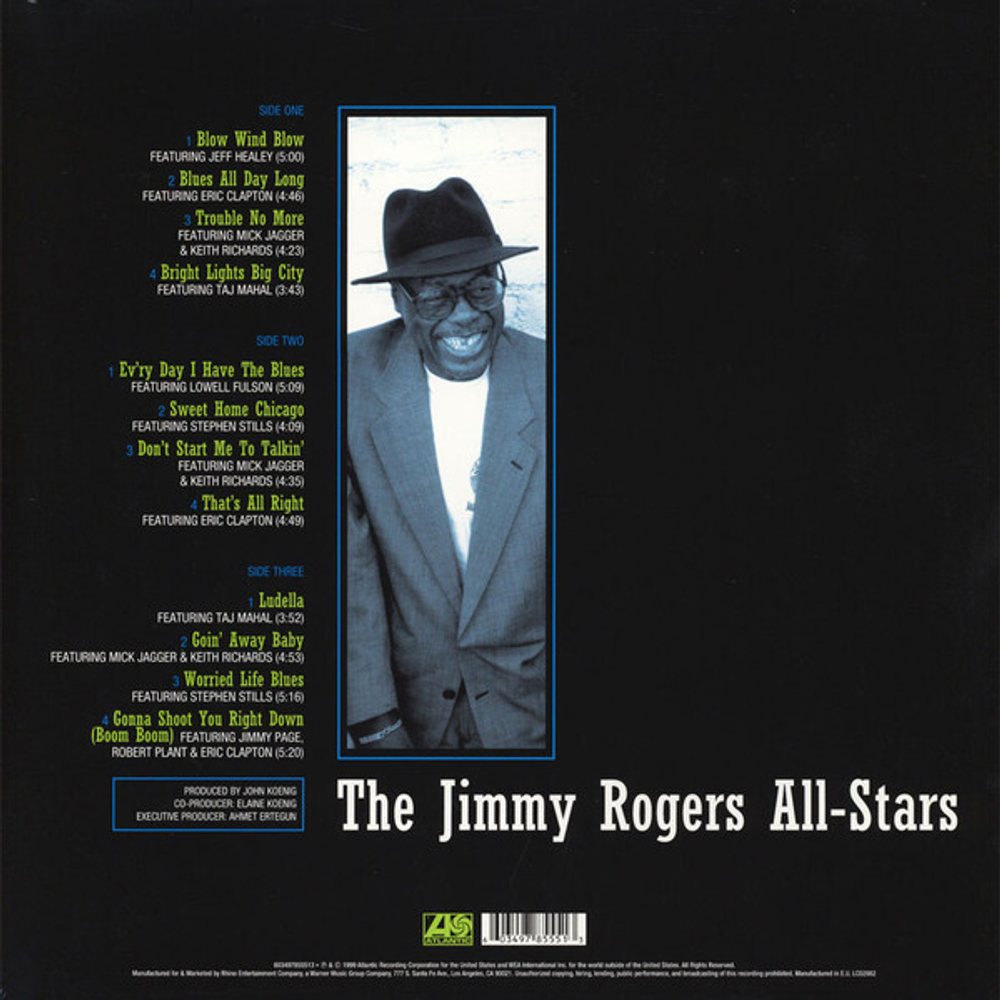 Jimmy Rogers All Stars / Blues Blues Blues (2LP)