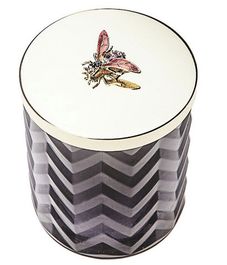 Большая черная свеча "ёлочка" с золотой пчелой и платком, Cote Noire