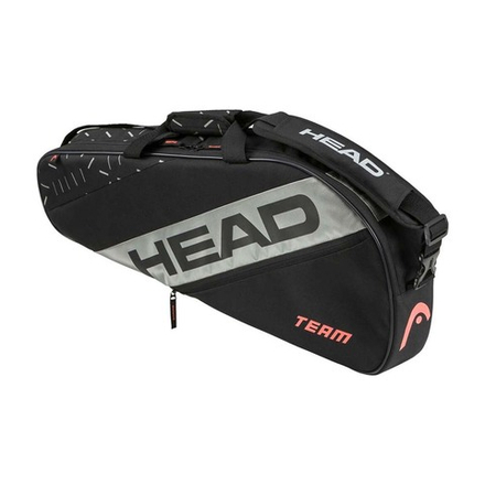 Сумка-чехол HEAD Base Racquet Bag S, 262234-BKCC, с карманом, на 3 тен.ракетоки, черный