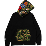 A Bathing Ape Bathing Ape Ss26 Sweatshirts Cotton Moderate No Fleece Lined Zip Closure 0zxswm301151q