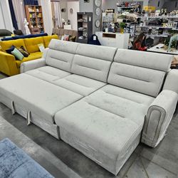 Диван-кровать "Оскар" с оттоманкой (Nebby-005