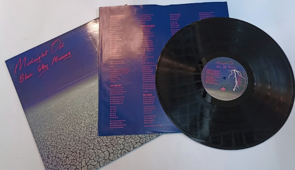 Midnight Oil Blue Sky Mining (Europe 1990)