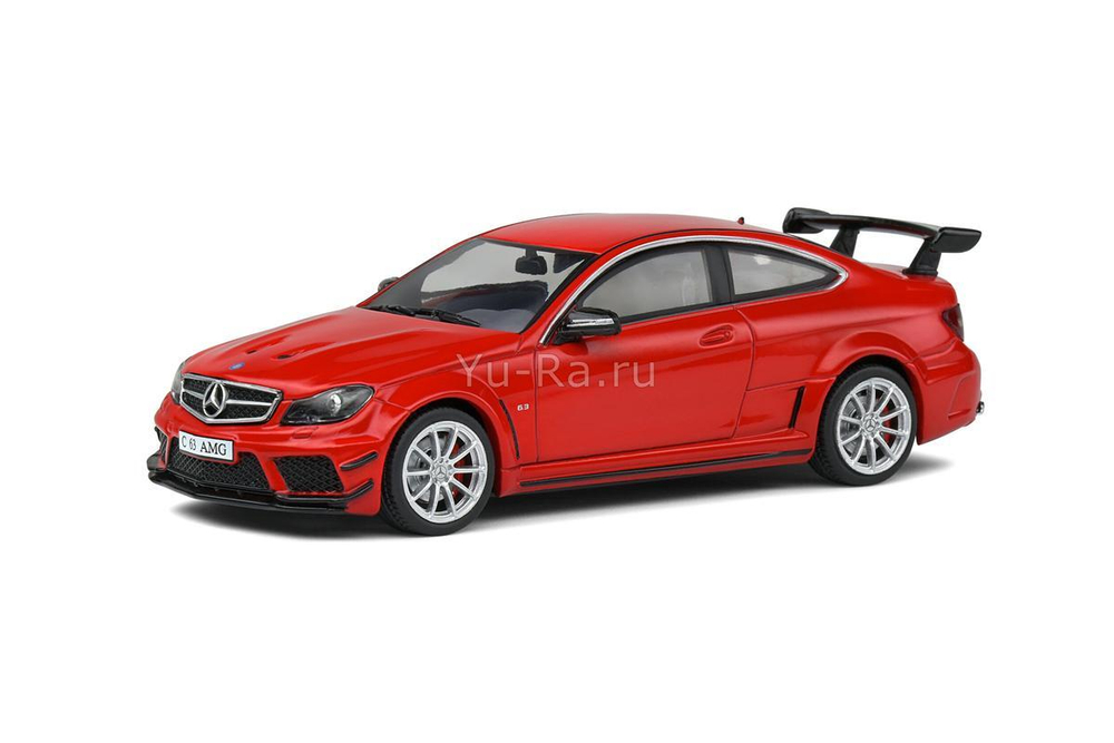 Mercedes-Benz AMG C63 Coupe Black Series 2012 red Solido 1:43