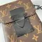 Бумажник Louis Vuitton S-lock Vertical коричневый
