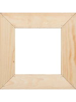 Глухой подрамник 20x20 см. (3 штуки) сеч. 40*18 мм.