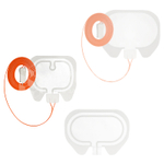 Нейтральный электрод одноразовый BOWA EASY разделенный 90 кв.см универсальный > 5 кг, кабель 3м (15 шт/уп)