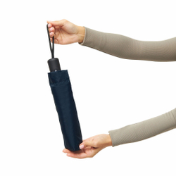 Ветроустойчивый складной зонт-автомат PLOPP Красный