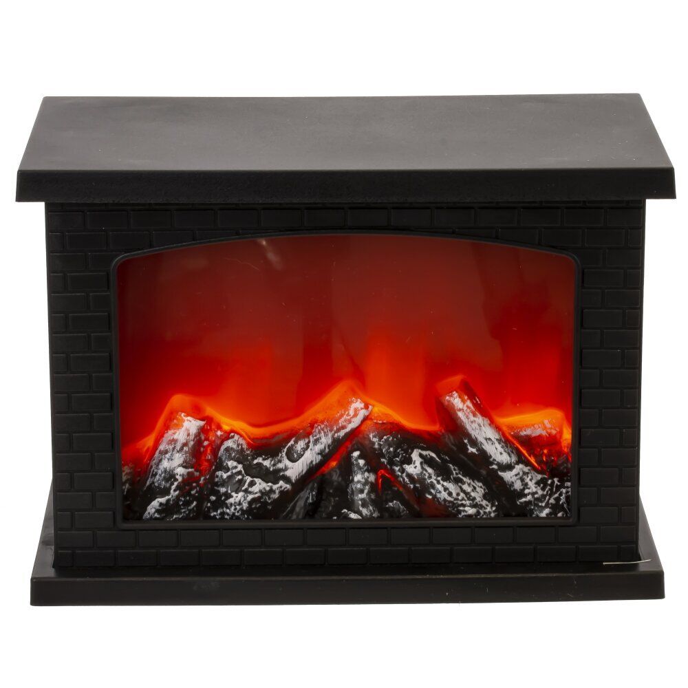 GAEM Изделие декоративное "Камин", L25 W13,5 H18 см, (подсветка, USB, 3xLR14 не прилаг.)