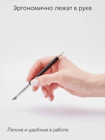 Инструменты для лепки и моделирования набор из 5 стеков дотс для глины, пластилина и мастики черные