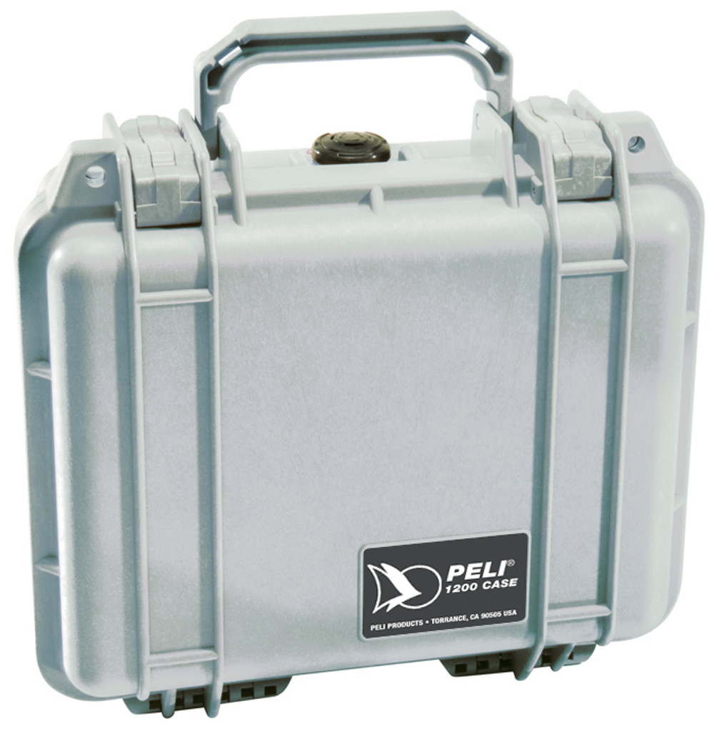 Защитный кейс Peli™ 1200 серый пустой