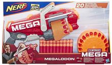 Бластер Мега Мегалодон Nerf Mega Megalodon пистолет игрушечный E4217