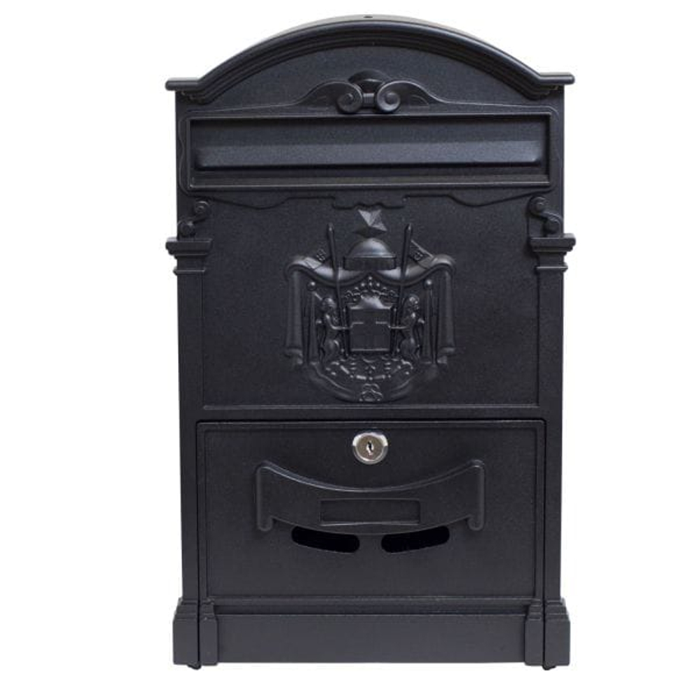 Ящик почтовый №4010 черный (5шт/уп)