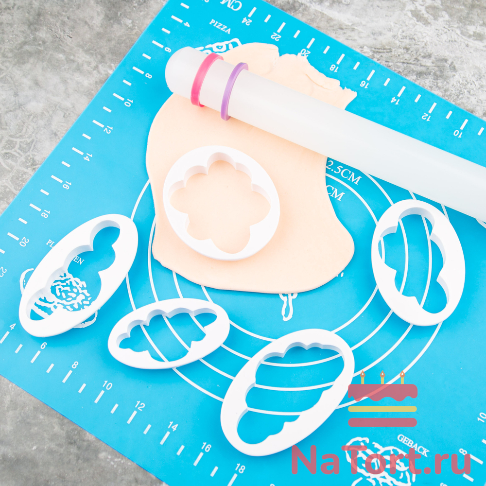 Набор вырубок «Облака» 5 шт