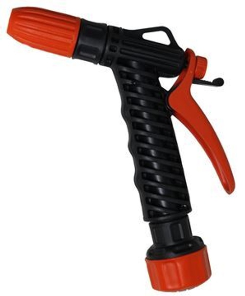 ДП Пистолет поливочный  с фиксатором с цанговым креплением 3/4  ''ЖУК''