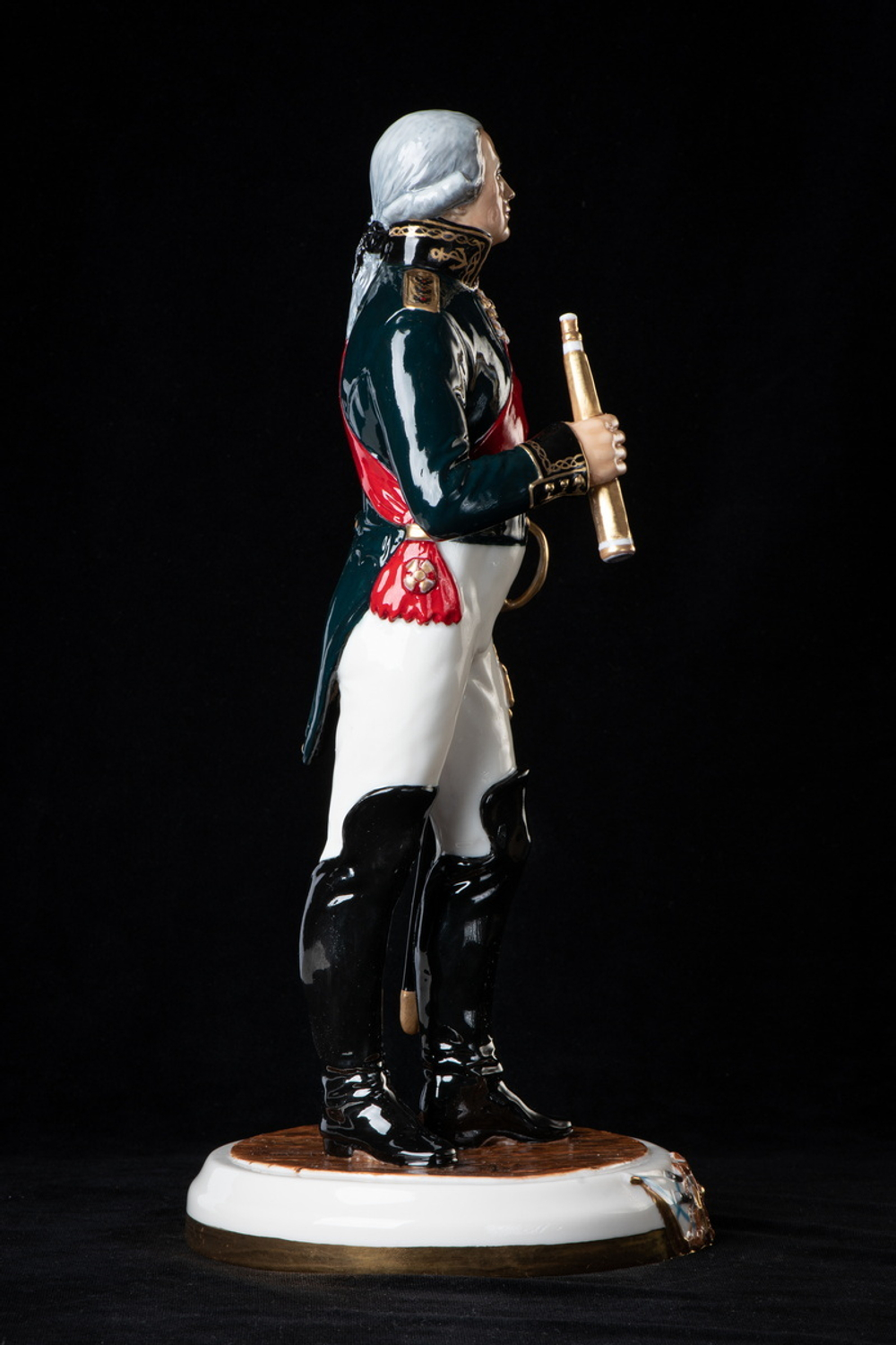 Статуэтка. Фарфор. Солдат. Ушаков Федор Федорович - Русский флотоводец. Россия